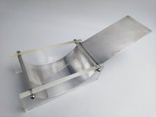 Boîte Moderniste époque Art Déco en métal et Plexiglas