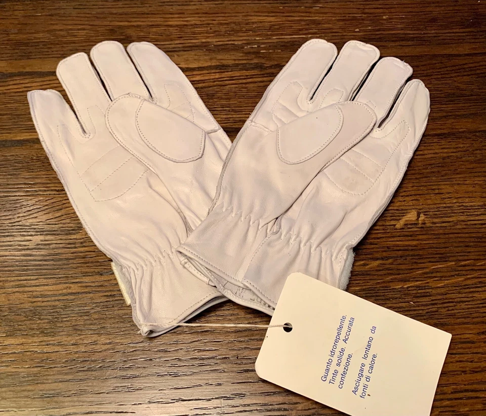 Jollisport Motorcycle Motocross Gloves Vintage Ducati Benelli Moto Guzzi Gilera - Image 2 of 2