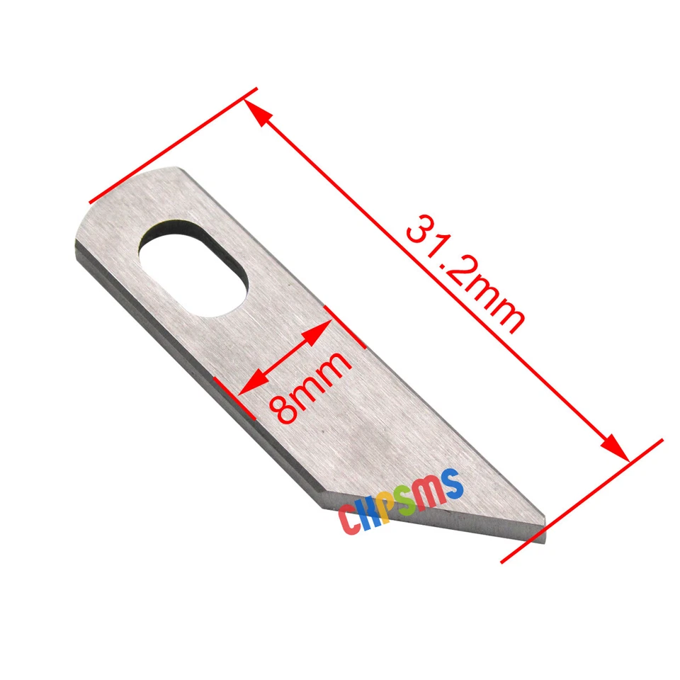 Upper & Lower Knife FOR Singer S14-78 S14-79 S0230 S0235 Pfaff 1450OL Overlock - Image 2 of 4