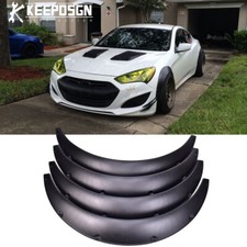 For Hyundai Genesis Coupe 4pcs Fender Flares Durable Wide Body Kit Wheel Arches