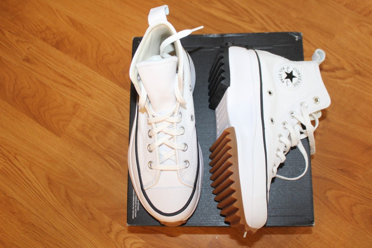 NWT WOMENS CONVERSE SHOES SZ RUN STAR HIKE FAUX LEATHER