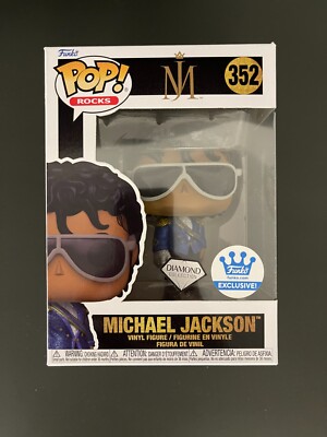 Funko Pop Rocks MJ Michael Jackson 1984 Grammys Diamond Exclusive 352 VERFÜGBAR