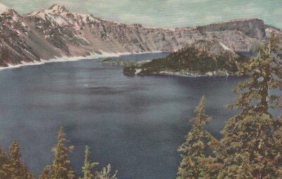 Lake of  Blue In The heart of Oregon's Cascade Mountains Souvenir Postcard
