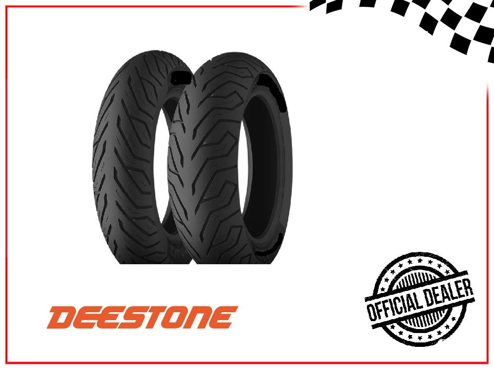 COPPIA GOMME PNEUMATICI DEESTONE 100/80R10 120/70R10 VESPA ET2