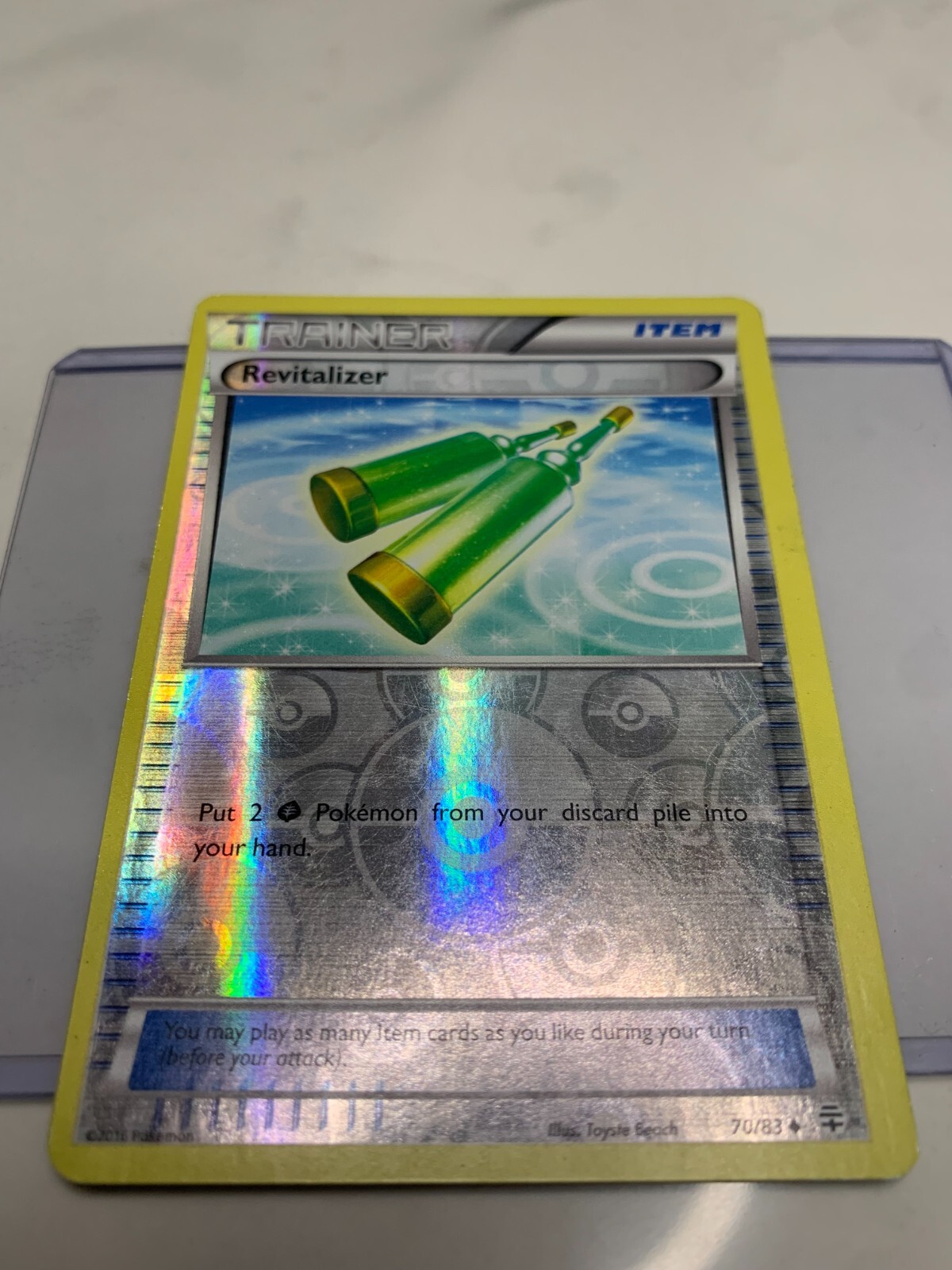 Revitalizer 70/83 Generations Reverse Holo  *Smoker’s Collection*