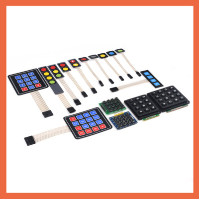 Matrix Folientastatur Tastatur control panel Keypad 16 Tasten Key Matrix