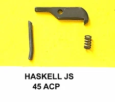 HASKELL JS 45 IN 45 ACP EXTRACTOR, PIN, SPRING REMOVED FROM A WORKING PISTOL