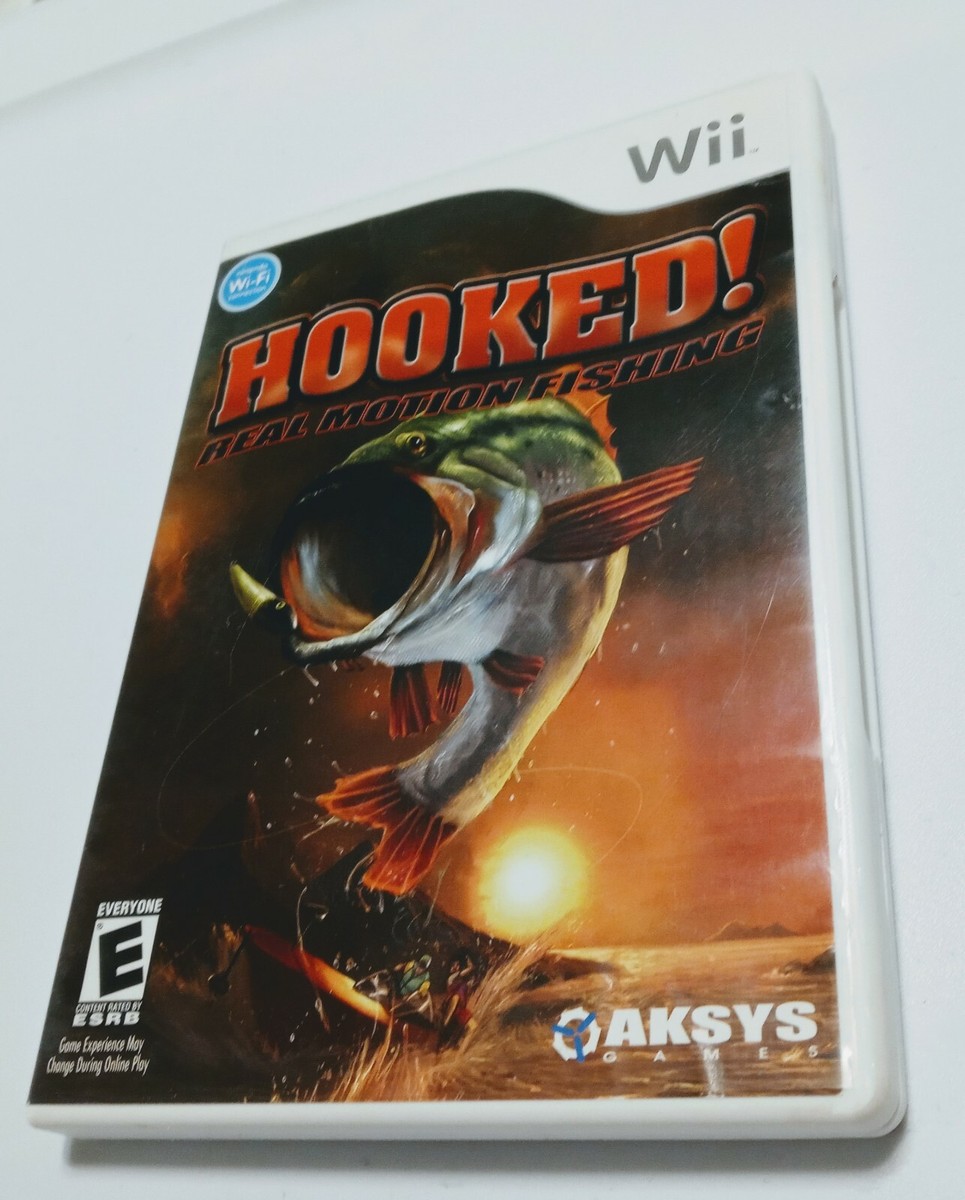 Custodio Reactor seno Hooked Real Motion Fishing Video Game for Nintendo Wii - No Manual Works | eBay Custodio Reactor seno Hooked Real Motion Fishing Video Game for Nintendo Wii - No Manual Works | eBay