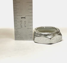 (10) 3/4-10 Nylon Insert Lock Nut Thin / Jam / Half thick NTE .75-10