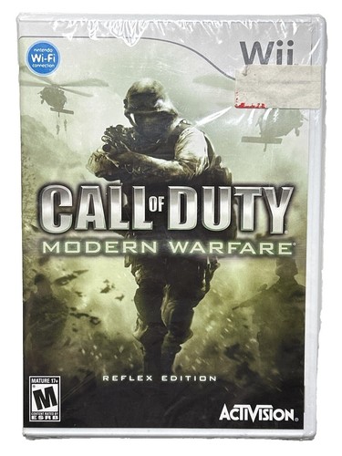 【Ｗii北米版】Call of Duty: Modern Warfare未開封品 Call of Duty: Modern Warfare -- Reflex Edition (Nintendo Wii, 2009