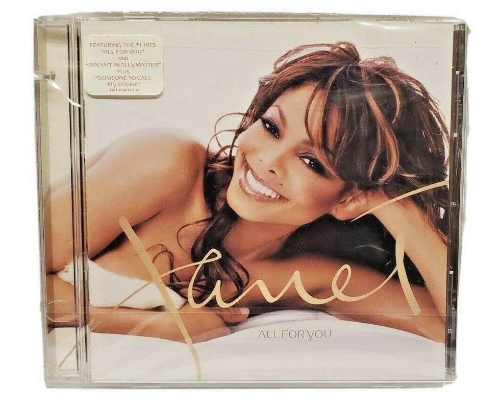 NEW SEALED ALL FOR YOU JANET JACKSON FULL CD ALBUM W/ DOESN NEW SEALED ALL FOR YOU JANET JACKSON FULL CD ALBUM W/ DOESN