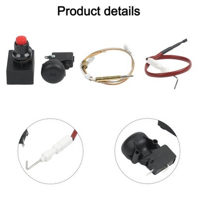AAA Batterie Zünder Terrassenheizer Reparatur 3-in-1 Kit Zündung mit AAA Batte