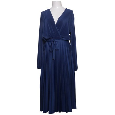 Reserved, Wickelkleid, Größe: L, Blau, Polyester, Einfarbig, Damen #MkQ
