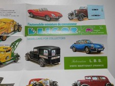 Eligor by Hobbycar Pocketkatalog 1:43 Faltblatt Modellautos Katalog Modellbau