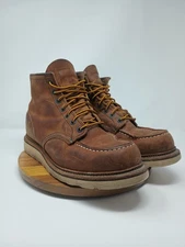Red Wing Shoes Heritage Classic 1907 Moc Toe Boots US Men's Size 9 D