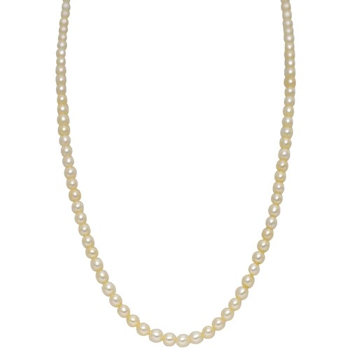 TASAKI Freshwater Pearl Necklace, White Gold (WG), K18WG, Freshwater Pearl,