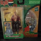 Sealed Hasbro G.I. Joe Dr. Mindbender Spy Troops 2003 w/ Gun CD-ROM