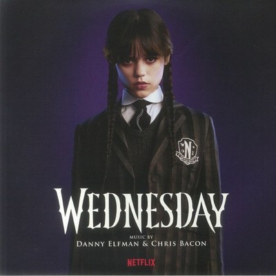 ELFMAN, Danny/CHRIS BACON - Wednesday (Soundtrack) - SMOKEY VINYL 2XLP