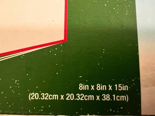 Hobby Lobby Nostalgia Lighted Ceramic Christmas Tree 15" NEW White - Picture 5 of 5