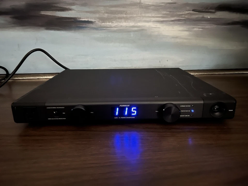 Furman Elite 15i 7-Outlet Linear Filtering AC Power Conditioner Working TESTED!! - Image 3 of 4