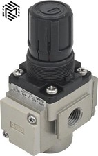 SMC AR20-N02-Z-X48 Air Pressure Regulator - 1/4" NPT - 7-125 PSI - Modular