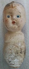 Old Composition Doll Head and Body Parts/Repair