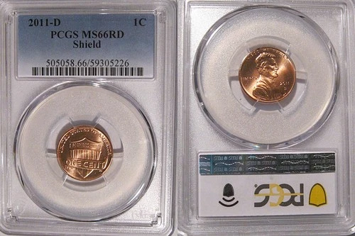 2011-D Lincoln Shield Cent — photo from the most recent tracked eBay sale