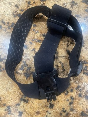 Official GoPro Head Strap Mount - Adjustable POV Action Camera Mount - Black