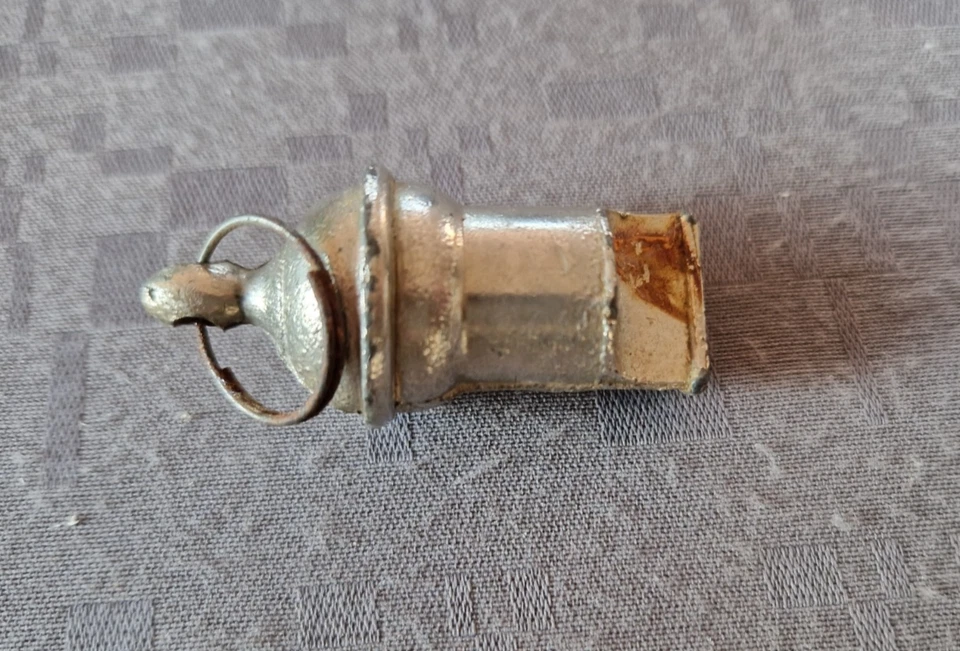 ANCIEN SIFFLET CHROME MILITAIRE - 14/18 - WW 1 ? - Photo 2/3