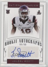 2018 Panini National Treasures Collegiate Rookie 89/99 Jaleel Scott Auto 0c6