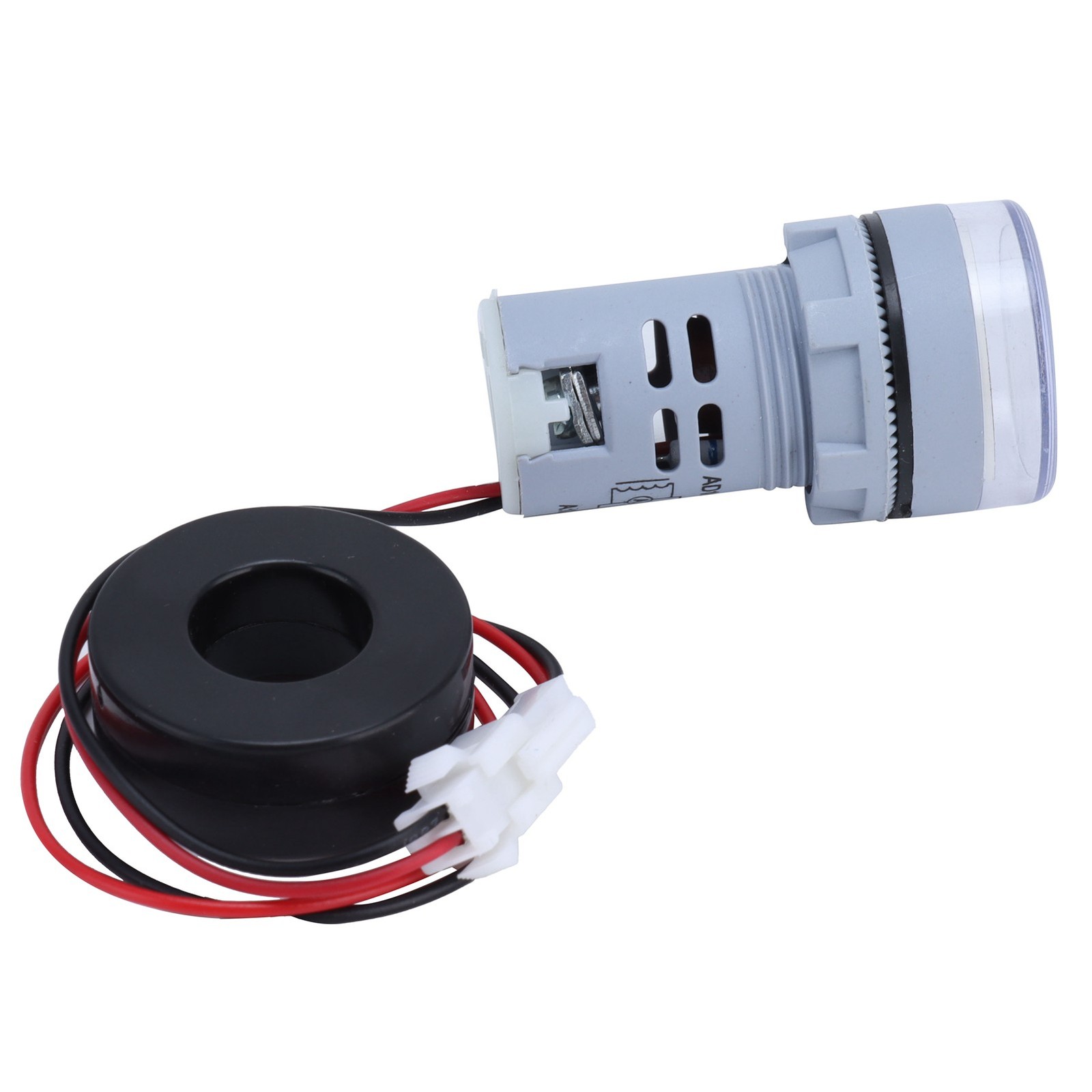 .Digital Current Meter Universal Ammeter Signal Indicator Lamp Light AC 220V