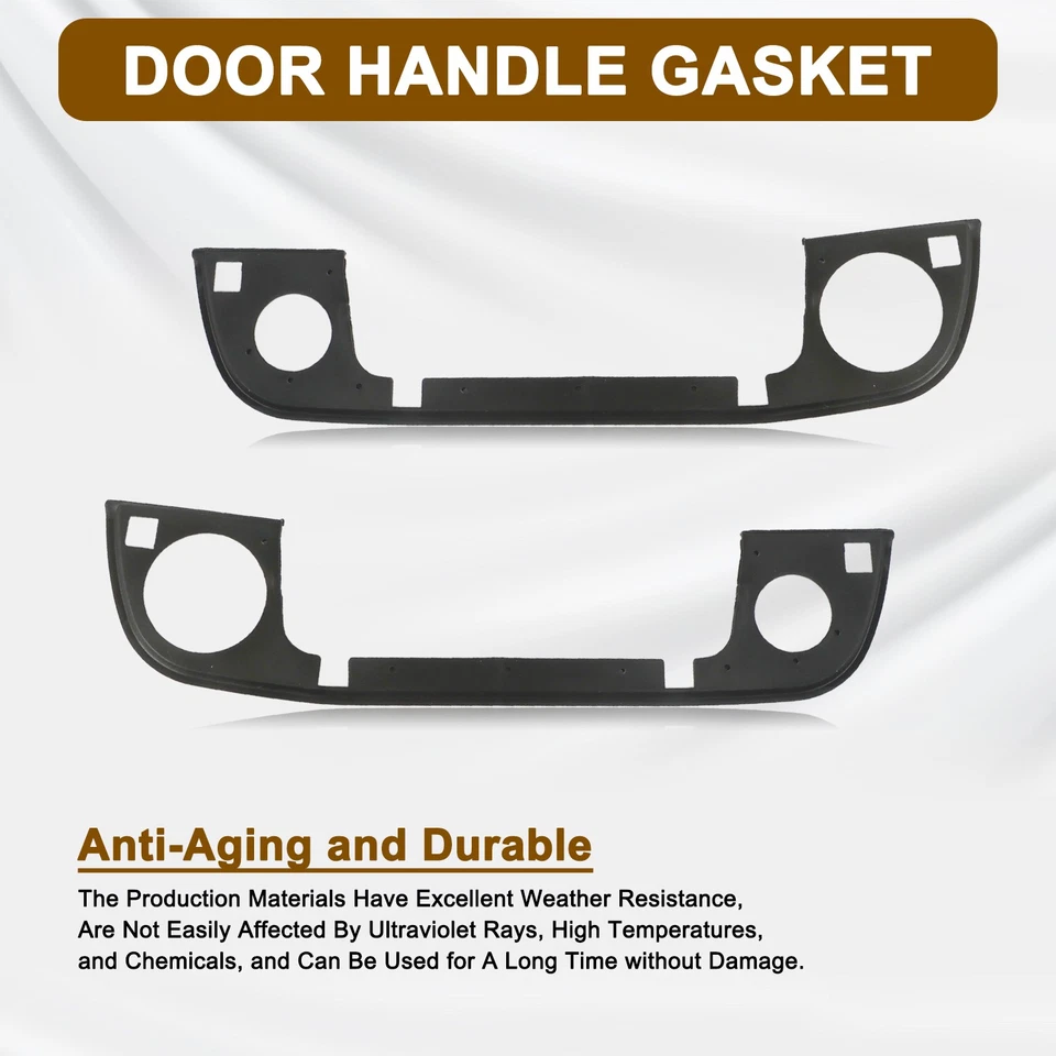 2x Sello de junta de manija de puerta exterior para BMW E36 E34 E32 Z3 3 5 7 Series Foto 3 de 4