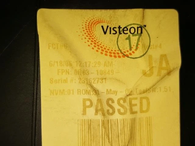 Jaguar S-Type 2006 grupos de instrumentos 6R83 10849 Foto 2 de 4