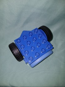 Lego Duplo Blue Crane Base Front Bob The Builder Lofty Smile Piece Part 40625c01