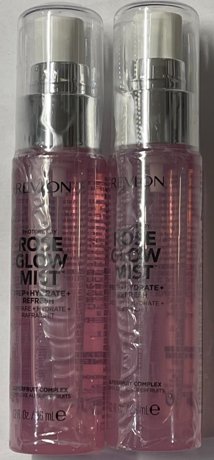 Revlon Photoready Rose Glow Mist Prep Hydrate Refresh 2 Pack 6290₽