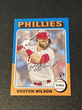 2024 Topps Heritage - Rookies Weston Wilson #105 (RC)