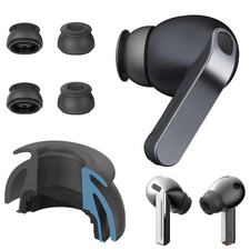 Premium Multi-Flange Eartips for Galaxy Buds3 Pro/Galaxy Buds4 X-Small, Black