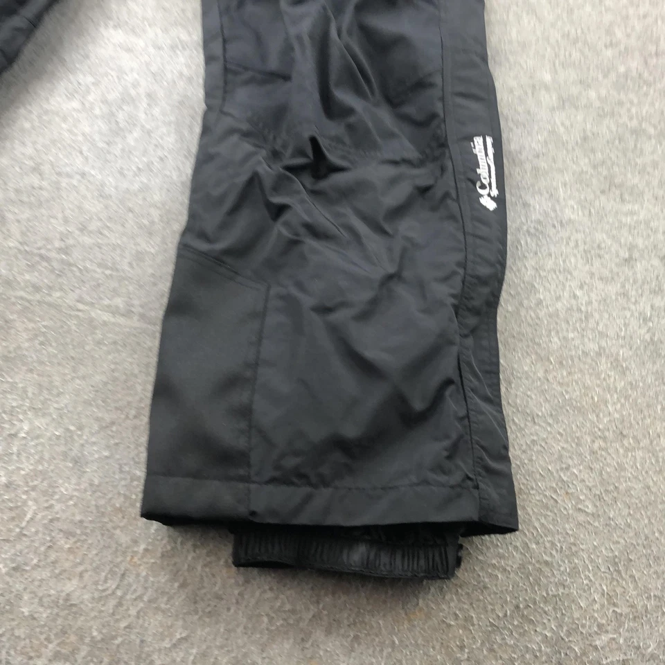 Columbia Pantalones de Nieve Para Hombres XXL Negro Aislado Esquí Babero Tirantes Invierno Foto 3 de 4