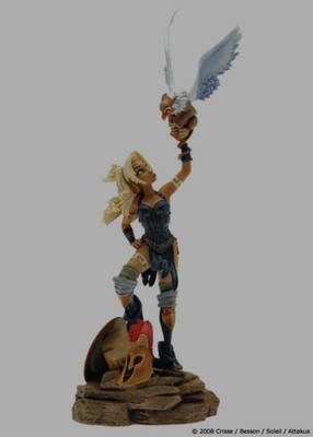ATALANTE GRIFFON Statue Figur ULTRA RAR ATTAKUS