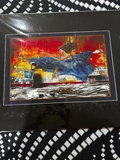 water colors by Adam Scott Rote and Burt Reynolds picture