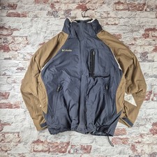 Columbia Titanium Omnitech Interchange Outdoor Jacket Waterproof Mens Large