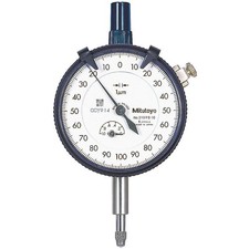 MITUTOYO 2109AB-10 Dial Indicator,0 to 1mm,0-100-0 16X236