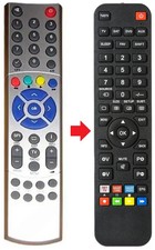 Fernbedienung geeignet für TECHNISAT K3-TV | K3TV