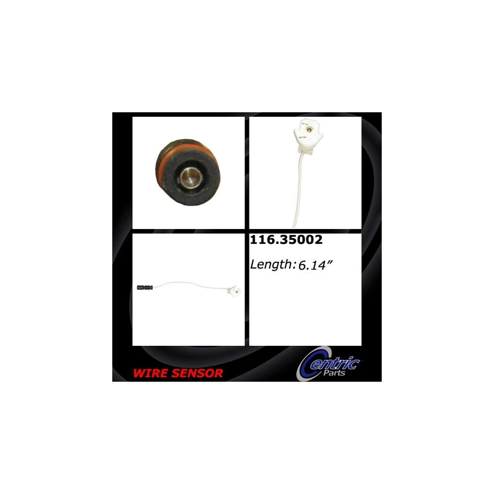 For 1984-1989 Mercedes-Benz 190D Centric Parts Front Disc Brake Pad Wear Sensor - Image 4 of 4