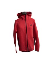 Nike Tech Fleece Windrunner Zip Hoodie Men Large Red FB7921-363 Jacket