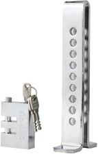 Anti-Theft Brake Clutch Lock, Stainless Steel Accelerator Lock, 9 Hole Adjust...