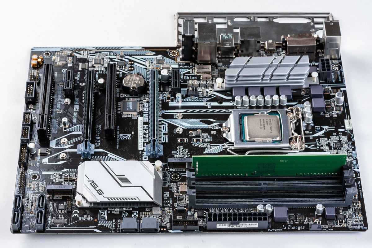 Asus PRIME H270-PRO LGA1151 ATX Motherboard 8GB DDR4 i3-6100T