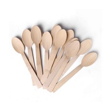 Bamboo Utensils- 2000 PK Bamboo Spoons for Eating Disposable 100 Compostable...