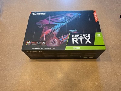USED - Gigabyte AORUS GeForce RTX 3080 MASTER 10G NVIDIA