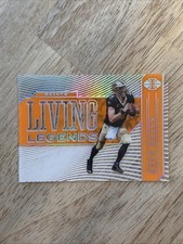 Drew Brees 2020 Panini Illusions Living Legends Orange Acetate #LL6 Saints